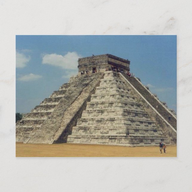 Chichen Itza Postkarte (Vorderseite)
