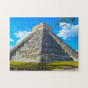 Chichen Itza Pyramid Mexiko. Puzzle
