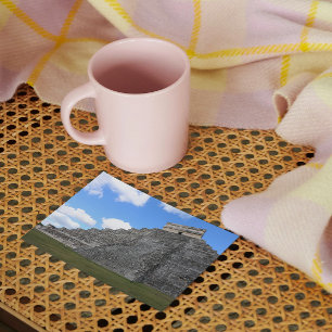 Chichen Itza Tempel von Kukulcan, Südwestansicht Postkarte