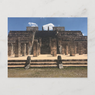 Chichen Itza Temple of the Warriors #2 Postcard Postkarte