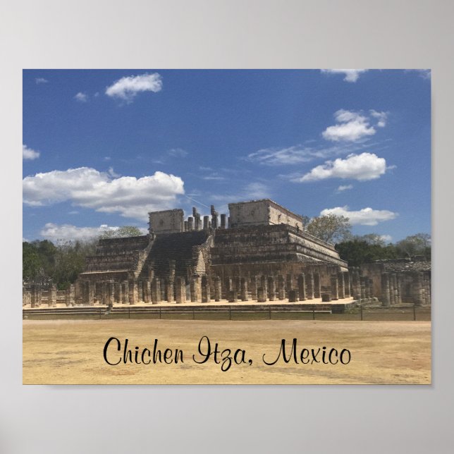 Chichen Itza Temple of the Warriors #3 Poster (Vorne)