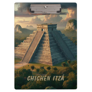 Chichén Itzá Yucatán Mexiko Landschaft Reise Klemmbrett