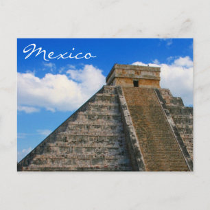 chichen itza yucatan postkarte