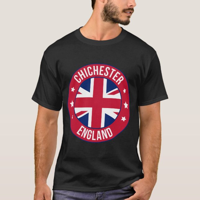 Chichester, England City T-Shirt | Travel & Hometo (Vorderseite)