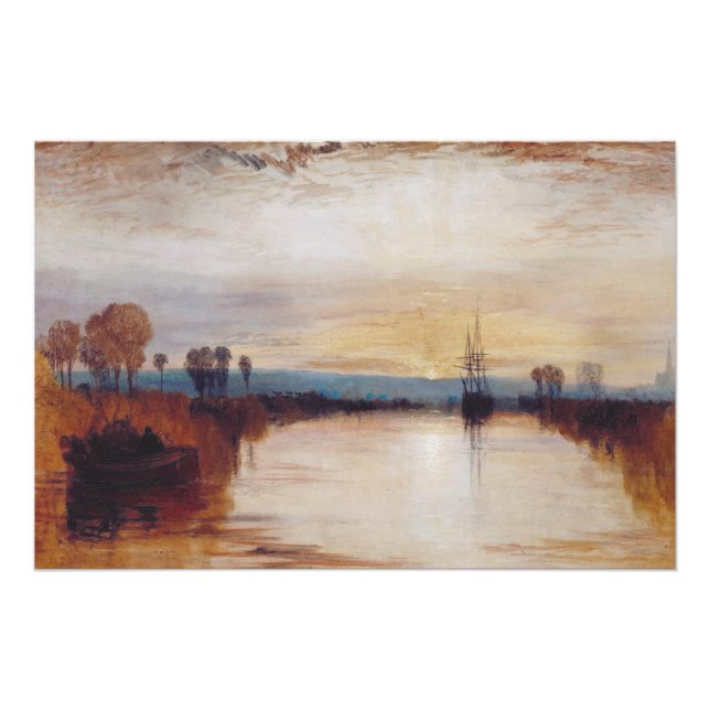 Chichester-Kanal von Joseph William Turner Poster (Vorderseite)