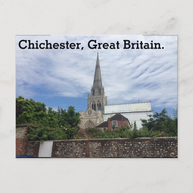 Chichester Postkarte (Vorderseite)