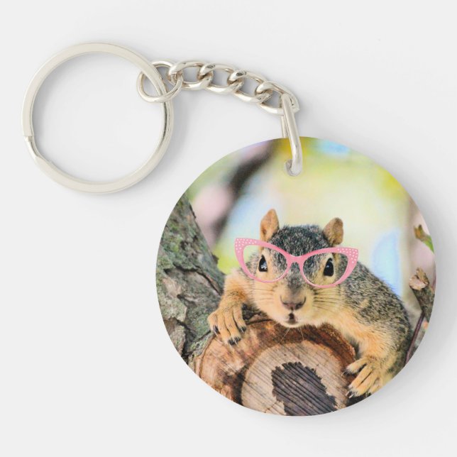 Chichhörnchen Schlüsselanhänger (Vorderseite)