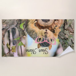 Chichhörnchen Strandtuch