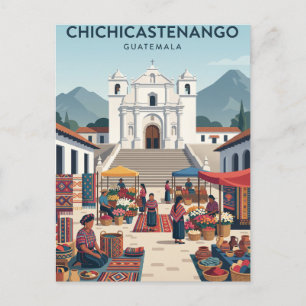 Chichicastenango Guatemala Postkarte