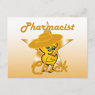 Chick #10 postkarte