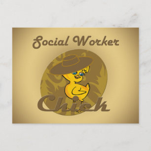Chick #6 postkarte