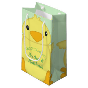 Chick Baby Dusche Green Kleine Geschenktüte