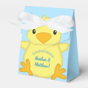 Chick Baby Shower Blue Geschenkschachtel