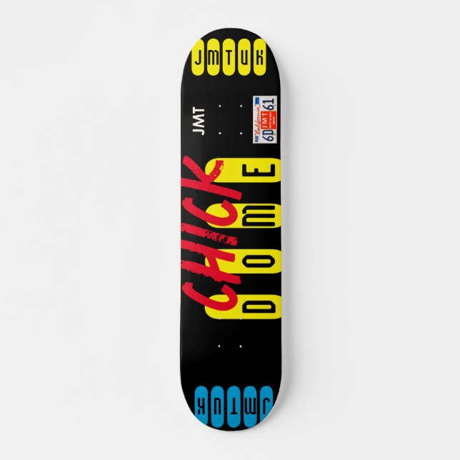 CHICK DOME  7 3/4" Skateboard-Deck Skateboard (Vorne)