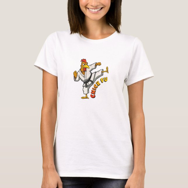 chick fu T-Shirt (Vorderseite)