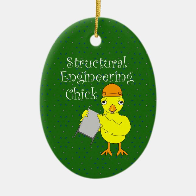 Chick Keramik Ornament (Vorne)