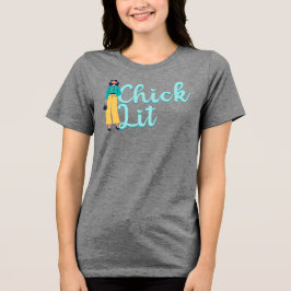 Chick Lit Genre Liebhaber Tri-Blend Shirt
