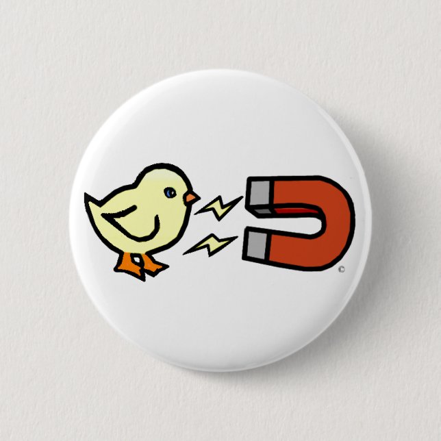 Chick Magnet Button (Vorderseite)
