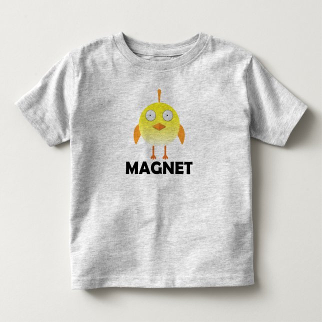Chick Magnet - Kleinkind Fine Jersey T - Shirt  (Vorderseite)