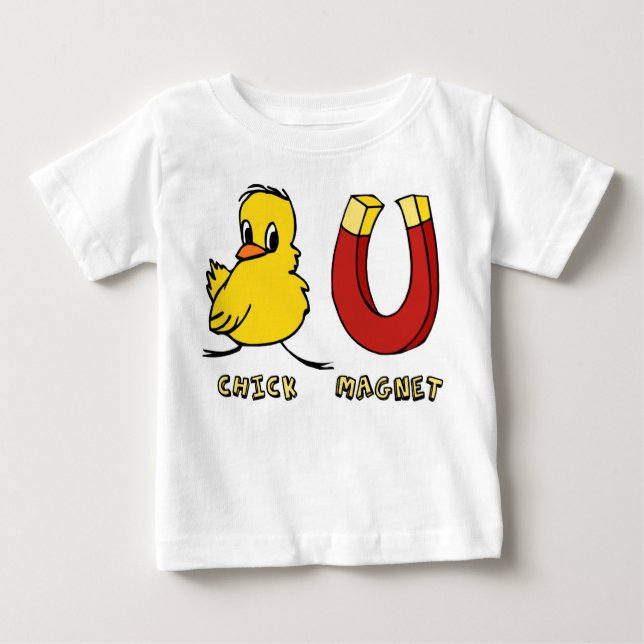 Chick Magnet Kleinkind T - Shirt (Vorderseite)