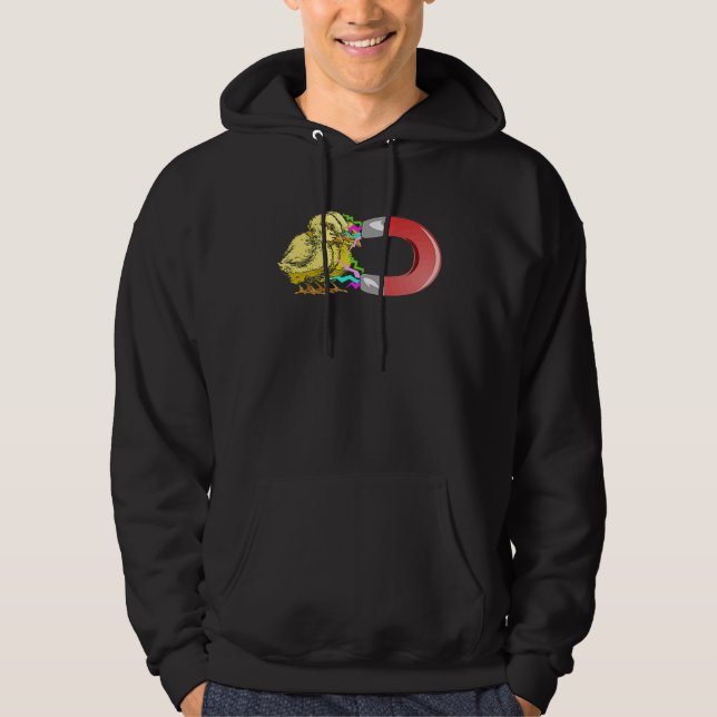 Chick Magnet Valentine's  Special Occasion Cute Hoodie (Vorderseite)
