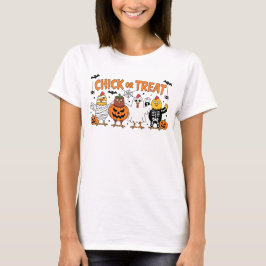 Chick Or Treat Halloween T-Shirt
