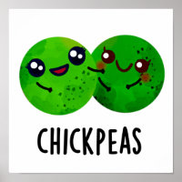 Chick Peas Funny Girl Pea Pun