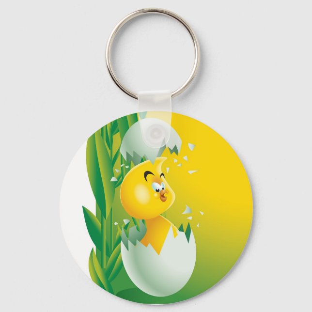 Chick Schlüsselanhänger (Vorderseite)