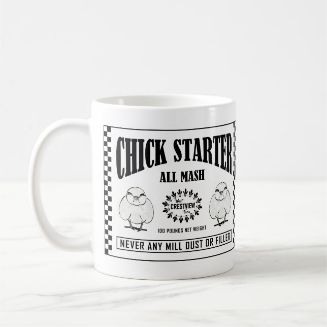 CHICK STARTER KAFFEETASSE (Links)