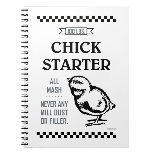 CHICK STARTER NOTIZBLOCK (Vorderseite)