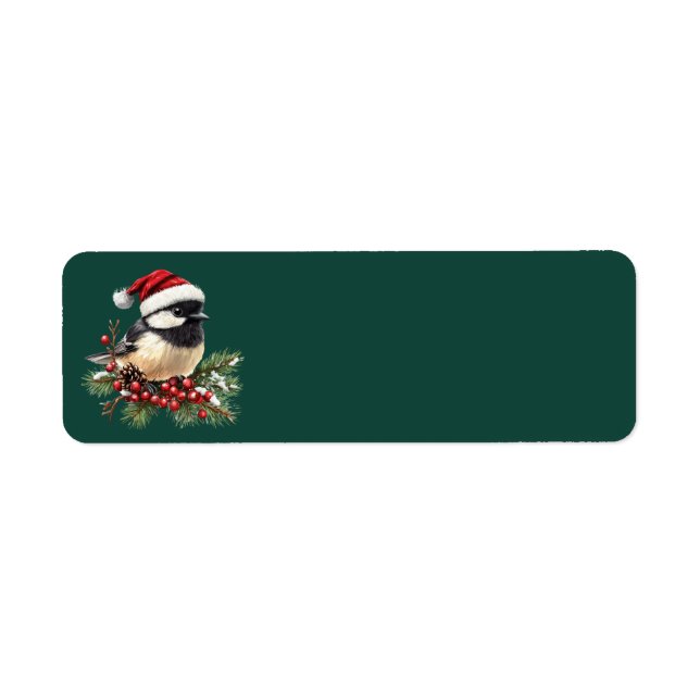 Chickadee Address Labels (Vorne)