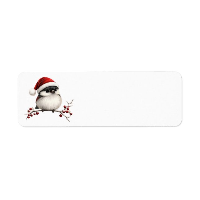 Chickadee Address Labels (Vorne)