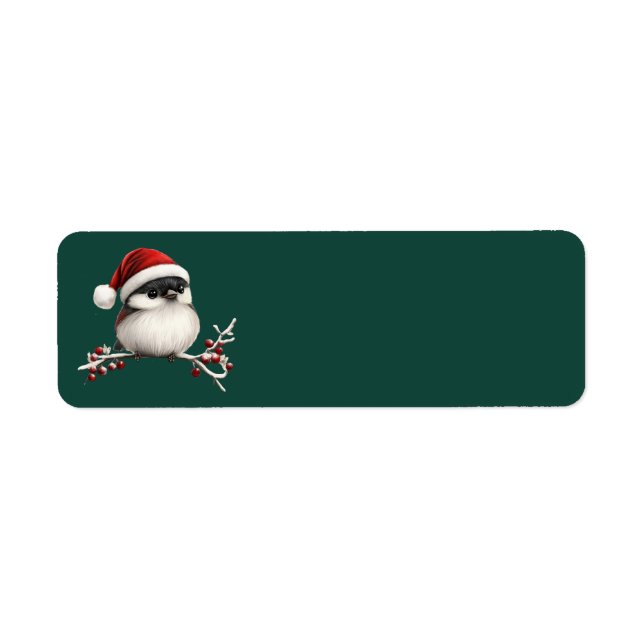 Chickadee Address Labels (Vorne)