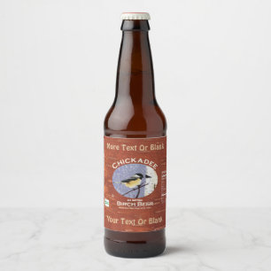 Chickadee Birch Beer Bierflaschenetikett