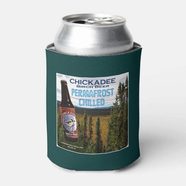 Chickadee Birch Beer Dosenkühler (Kanne Vorderseite)