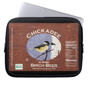 Chickadee Birch Beer Laptopschutzhülle
