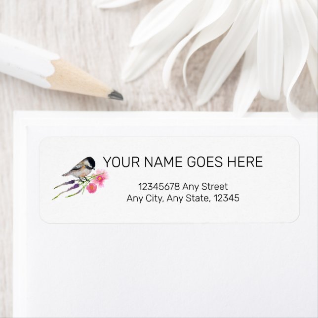 Chickadee Black Capped Art (Insitu)