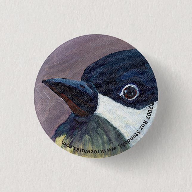 Chickadee Button (Vorderseite)