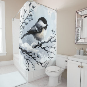 Chickadee Duschvorhang