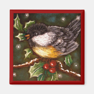 CHICKADEE-FEIERTAG Magnet