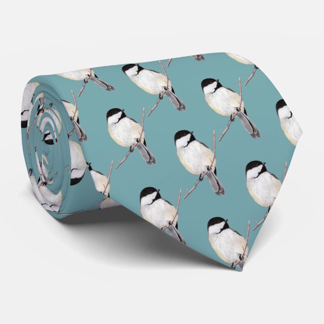 Chickadee Krawatte (Gerollt)