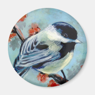 Chickadee Magnet