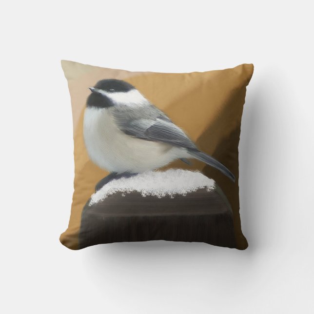 Chickadee Pillow Kissen (Vorderseite)