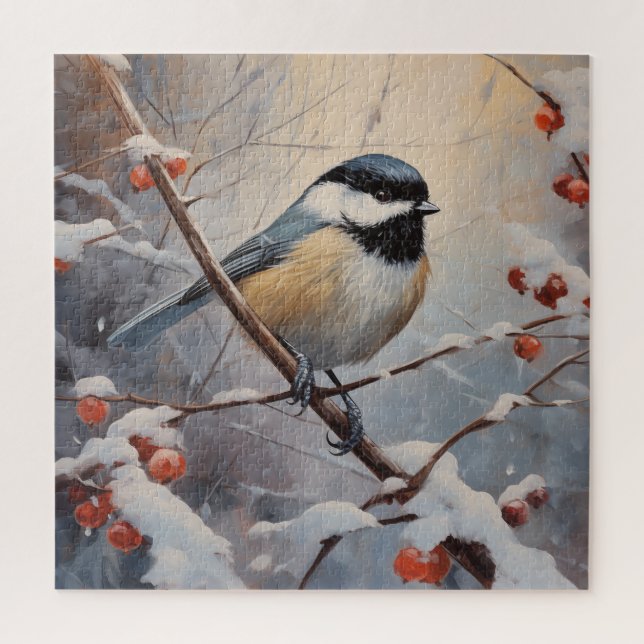 Chickadee Puzzle (Vertikal)
