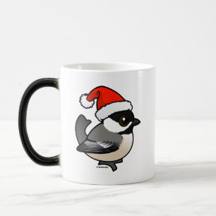 Chickadee Santa Verwandlungstasse