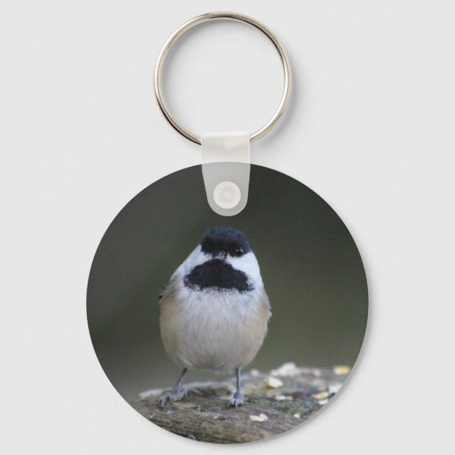 Chickadee-Schlüsselanhänger Schlüsselanhänger (Vorderseite)