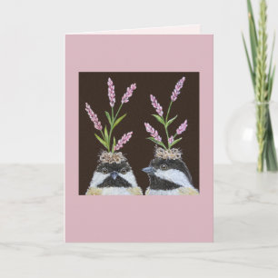 Chickadee Sisters card Karte