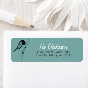 Chickadee Song Bird Art
