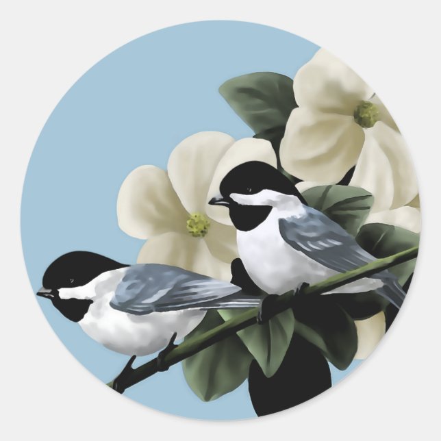 Chickadee Stickers (Vorderseite)