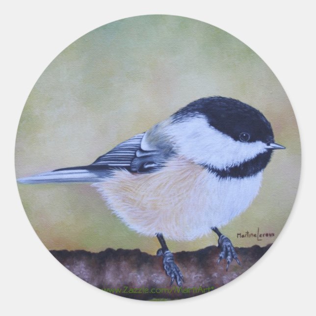 Chickadee Stickers (Vorderseite)